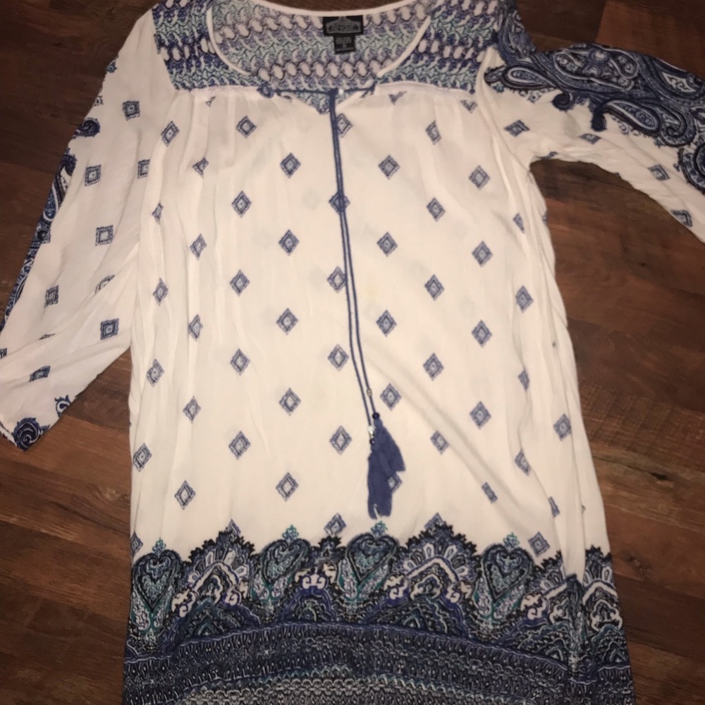 Boho right above the knee  dress